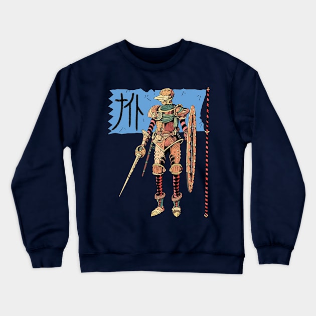 KNIGHTY KNIGHT Crewneck Sweatshirt by DOODLESKELLY